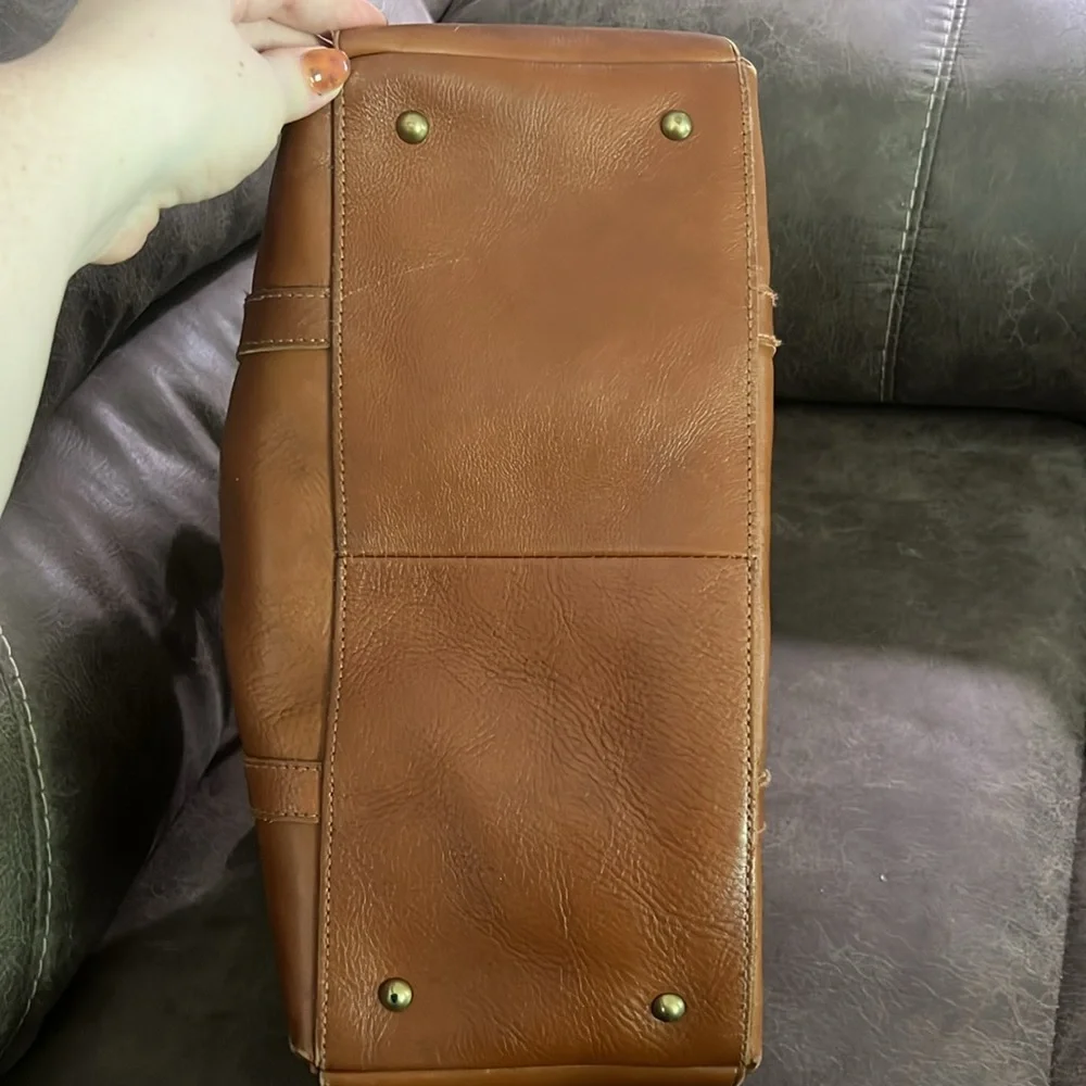 Madewell Brown Leather Satchel